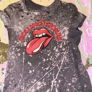 Rolling Stone ripped shirt